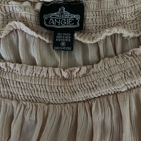 Angie | Blush Off-The- Shoulder Top | Medium - Picture 5 of 6